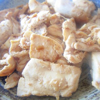 鮪と生姜の味醂醤油グリル